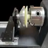 Accesorios de hardware para máquina de corte y grabado láser Aoqiang, portabrocas pequeño de aluminio, eje giratorio, accesorios para máquina láser, procesamiento