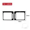 Adecuado para 13-18 Subaru Forester panel de instrumentos en ambos lados de la salida de aire negro piano negro brillante modificación interior del coche