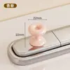 Botão de Descarga de Vaso Sanitário Acessórios Macaron Cabo Longo Interruptor de Descarga Universal Assento de Vaso Sanitário para Banheiro