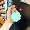 Pingente Chaveiro de Sorvete Colorido de Pelúcia Desenho Animado Simulação Casquinha de Sorvete Bolsa Presente Atacado Sorvete de Matcha