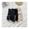 Inverno Novo Crianças Leggings de Rolinho Cogumelo forrados com fleece/Sem Bordado Coroa Pequena Peça Única Veludo Calças Quentes para Meninas