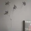 Frutas de Acebo Simuladas Bayas de Mimbre Envolviendo Frutas, Ramas de Frutas Simuladas, Arreglos Florales, Decoraciones Navideñas Estilo Zen