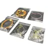 Bolsa sellada para joyería bolsa transparente auto-sellante PVC anti-oxidación joyería aretes collar bolsa de almacenamiento ins bolsa de regalo al por mayor