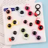 Accesorios de Gafas Pequeñas Divertidas de Resina Versátiles Dibujos Animados Accesorios de Pegamento de Crema Diadema Hecha a Mano Pasador Material de Bricolaje Parche
