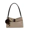 2026 Nuevo Estilo Coreano Moda Nicho Retro Estilo Artístico Bolso de Axila de Gama Alta Versátil Bolso de Hombro Único Cruzado