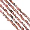 Piedra Natural Irregular Agujero Recto Forma de Cuentas Hechas a Mano DIY Collar Pulsera Colgante con Cuentas Accesorios de Joyería