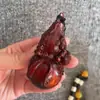 Atacado Madeira de Jacarandá Cabide de Cuia Peças de Mão Pulseira de Viagem Acessórios de Pingente Feitos à Mão Artesanato de Sândalo Pingente