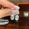 Pendientes de Gota de Agua Grandes de Moda y Alta Calidad de Cao Shi, Encantadores Elegantes, Pendientes de Boda Coreanos, Pendientes de Venta Caliente para Mujeres