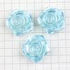 Flores de Pegamento Crema DIY Flor de Rosa Material de Perla de Imitación ABS Funda de Teléfono Accesorios para el Cabello Accesorios