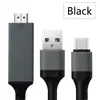 Tipo-C a HDMI Soporta Hdcp Teléfono Móvil a TV. Cable de Pantalla Compartida para Teléfono Móvil Soporta Google y Netflix