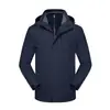 Cortavientos Clásico de Exterior Tres en Uno para Hombre Impermeable Cálido Desmontable Traje de Montañismo para Mujer Ropa de Trabajo Logo Personalizado