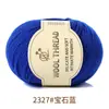 Fio de lã médio e grosso, fio de suéter de cachecol tecido à mão, agulha de bastão para bebês, fio de caxemira, faça você mesmo, fio de lã de bebê médio e grosso
