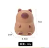 Nuevo Producto de Primavera Juguete de Caricatura de Capibara para Descomprimir Lindo Capibara Pellizcar y Divertirse Juguete de Descompresión para Estabilidad Emocional