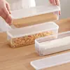 Recipiente para Macarrão Espaguete de Cozinha Caixa Organizadora Doméstica para Conservação de Cereais com Tampa Caixa de Espaguete Recipiente de Alimentos para Cozinha