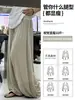 Calças pantalona cáqui com punho para mulheres, estilo fino de verão, calças casuais de cintura alta para baixinhas, com um design estiloso e descontraído