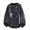 2025 Inverno Transfronteiriço Novo Tricô Pulôver Gola Redonda Masculino Estilo Coreano Moda Jovem Casual Camiseta Base