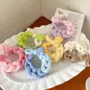 Ligas Gruesas Elásticas para el Cabello Tejidas a Mano de Color Dopamina, Alta Elasticidad Duraderas Bandas Elásticas Hechas a Mano