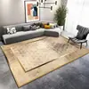 Tapete para Sala de Estar de Luxo Leve e de Alta Qualidade, Tapete Grande para Cobertura Total de Sofá e Mesa de Centro, Tapete Doméstico de Veludo Cristal Resistente a Manchas