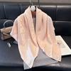 Bufanda de Algodón Tengsilk Nueva de Primavera Moda Clásica Viento de Marca Grande Bufanda Cuadrada Grande Chal para Mujer Bufanda de Alto Grado para Mujer Venta al por Mayor