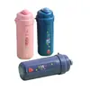 Set de Lonchera Transparente y Vaso de Agua Estilo Japonés para Estudiantes y Trabajadores de Oficina, Lonchera Sellada, Lonchera de Plástico Portátil con Tenedor y Cuchara