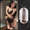 Lemon Story Lingerie Sexy Uniforme Sexy Tentação Pijama Desejo Puro Seios Pequenos Mostram Grande Macacão Aberto 8065