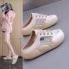 Pisar excremento sintiendo zapatillas Baotou para mujer ropa exterior 2025 nuevo verano huecas de malla simple zapatillas de malla fina 6682-2