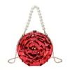 Bolsa Sacola de Acrílico com Rotação e Escultura Retrô Transfronteiriça Bolsa de Ombro Transversal para Mulheres Africana Europeia e Americana Bolsa de Festa para Mulheres