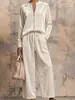 Moda Feminina Europeia e Americana 2026 Site Independente Amazon Conjunto de Moletom com Zíper de Veludo Calça Wide Leg Feminina Caimento Fluido Cintura Alta