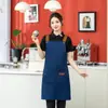 Delantales para Fruterías con Impresión de Logo Personalizado, Uniformes de Trabajo Modernos para Camareros para Cadenas de Supermercados de Alimentos Frescos