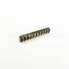 Portapilas de gran corriente 7A conector recto de 180 grados espaciado 2.5 Conector para portátil B01M-A-10P-R1 chapado en oro