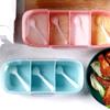 Conjunto de caixa de tempero de cozinha doméstica Sal e glutamato monossódico Caixa de armazenamento de tempero Panela de sal Rack de armazenamento de parede Caixa de tempero