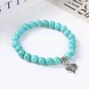 Pulseira turquesa especial AliExpress estilo boêmio pingente criativo de tartaruga árvore da vida pulseira atacado transfronteiriço