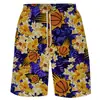 Shorts Florales de Verano para Hombre y Mujer Comercio Exterior Transfronterizo Talla Grande Pantalones de Playa Holgados Secado Rápido Shorts Hawaianos Venta al por Mayor