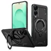 Nuevo Modelo de Amazon Adecuado para Funda de Teléfono Móvil Samsung S25Edge Tianhuan Soporte Magnético Giratorio Samsung S25U Armadura
