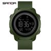 SANDA conteo de pasos calorías deportes reloj despertador luminoso impermeable monitoreo del sueño reloj inteligente 6121