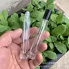 Botella Roll-on de Aceite Esencial de 10 ml, Líquido Esencial, Perfume de Masaje, Botella Vacía para Reenvasar, Botella de Agua Cosmética Transparente Portátil