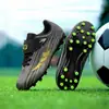 Botas de Fútbol con Tacos para Niños de Primaria (Niños y Niñas), Tacos TF, Antideslizantes, Resistentes al Desgaste, para Partidos en el Campus y Entrenamiento
