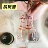 Colgante de Pelo de Mascota Cachorro Lindo Pelo Caja Transparente de Almacenamiento Llavero Colgante Creativo [Directo del Fabricante]