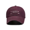 Nueva gorra bordada con letras estilo coreano para mujer, hace que la cara se vea más pequeña, gorra de béisbol versátil para hombre, protección solar para exteriores, moderna y a la moda