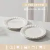 Tigela de Arroz Cerâmica Esmaltada Branca Simples e Elegante para Uso Doméstico 2026 Novo Conjunto de Tigelas e Pratos Conjunto de Louças