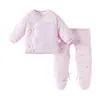 Bebés Recién Nacidos 9.9 Yuan Prueba Ropa de Bebé Estilo Otoño e Invierno Conjunto de Ropa para Bebé Ropa de Casa para Bebé