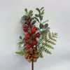 Decoración Navideña DIY de Agujas de Pino y Piñas - Más Vendido Transfronterizo