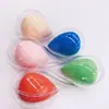 Ovo de Maquiagem Gotas d'Água Atacado Novo Embalagem com Casca Transparente Ovo de Maquiagem Beauty Ovo de Maquiagem Gotas d'Água Esponja de Pó para Maquiagem Ovo de Maquiagem Personalizável
