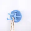 Suporte de Toalha Triângulo Adesivo Rotativo para Cozinha e Banheiro, Sem Furos, Cabide Sem Marcas para Pendurar na Porta