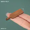 Série de Bandejas Miniatura para Casa de Bonecas Armazenamento Simples Prato de Jantar Acessórios de Decoração para Cena de Cozinha de Casa de Bonecas