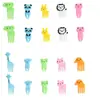 Tenedor de Fruta Desechable de Dibujos Animados para Niños, Palillos de Postre Caseros Estilo Japonés, Tenedor Pequeño de Fruta Estilo Animal, Tenedor Decorativo