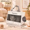 Mochila Transportadora de Gato Pet Cápsula Espacial Janela Transparente Redonda Visível Portátil Viagem ao Ar Livre Mochila de Ombro Único/Duplo
