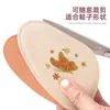 Almohadillas para el antepié con estampado de mariposas para tacones altos, Almohadillas blandas anti-desgaste y absorbentes de impactos para el antepié (media plantilla), Plantillas autoadhesivas de media talla