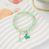 Pulsera de estilo chino de otoño limitada historia de flores alto valor de color cambio de color pulsera femenina menos pulsera de bosque joyería de esmalte coloreado al por mayor