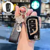 Adecuado para carcasa de llave Toyota estilo plegable para mujer, bolsa con hebilla, Camry Corolla Reiz Levin Fenglanda